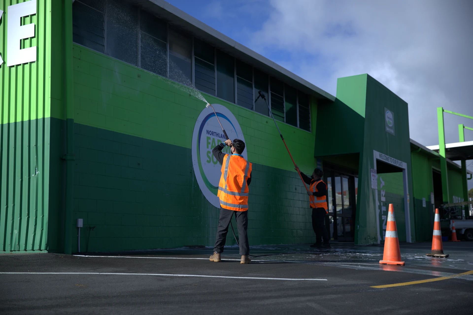 Commercial Building Wash Auckland